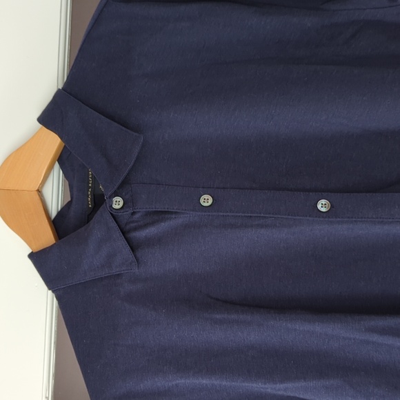 Banana Republic blue casual button down top size XL - Picture 2 of 11